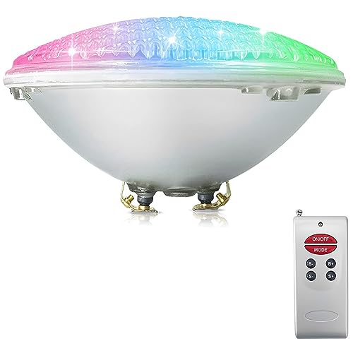 COOLWEST RGB Luces de la piscina LED PAR56 18W Iluminación de piscinas con...